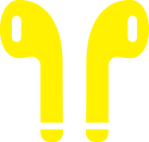 graphic of ear buds